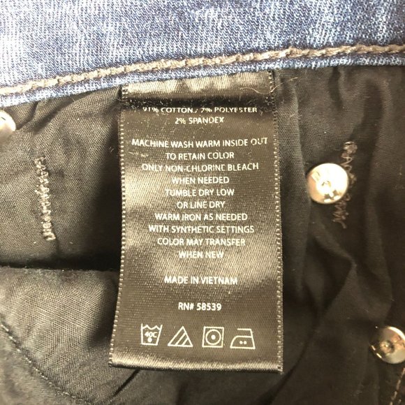 Kut From The Kloth Women's Size 4 Blue Dark Wash Catherine Boyfriend Jeans - Picture 11 of 11